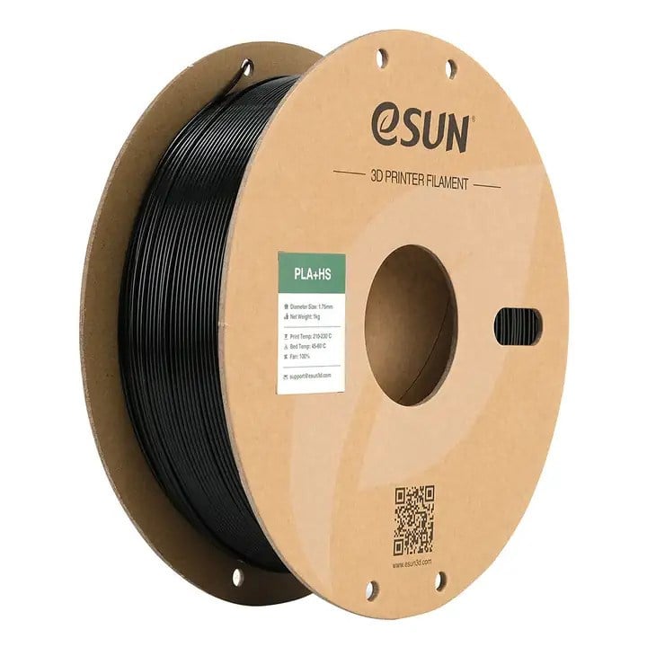 eSUN PLA+ HS Filament Siyah 1.75mm 1kg