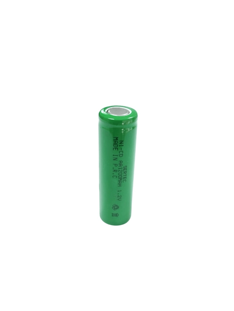 - 1.2v 1200 Mah - Aa - Ni-cd Şarjlı Pil - (başsız / Flat Head)