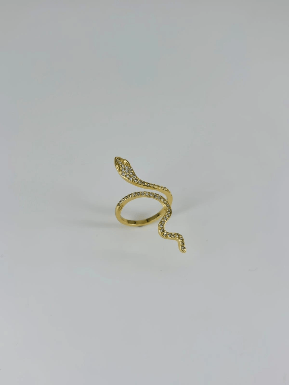 14 K Gold Kaplama Zirkon Taşlı Yüzük