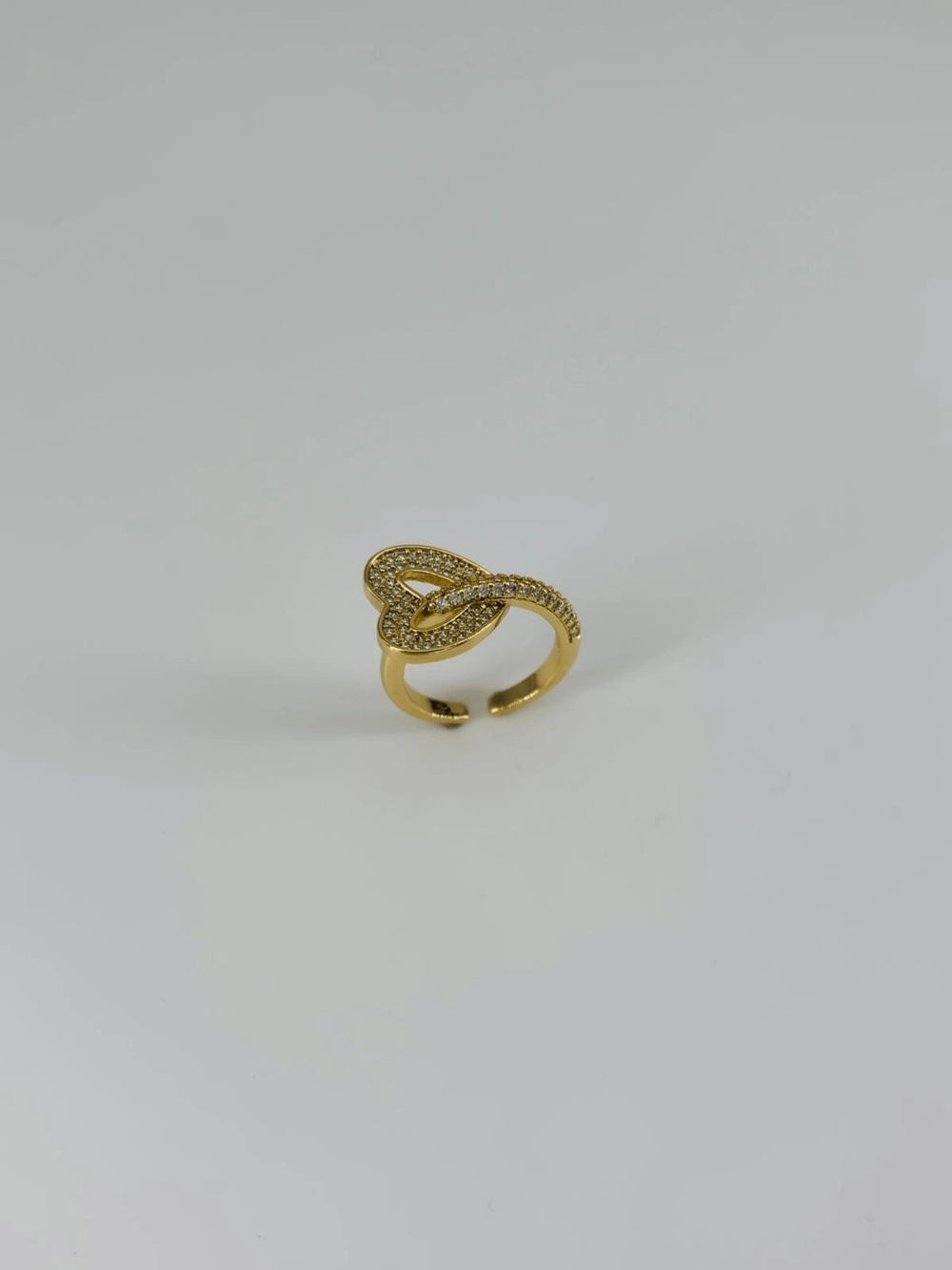 14 K Gold Kaplama Zirkon Taşlı Yüzük