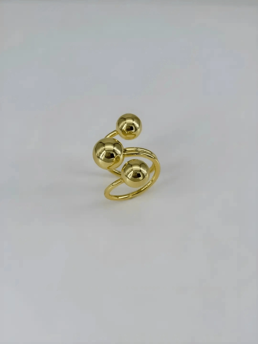 14 K Gold Kaplamalı Yüzük