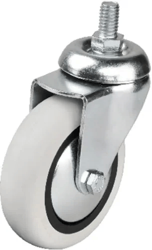 352 - 75x25 Mm Pvc Makaralı Vidalı Teker 4 Adet