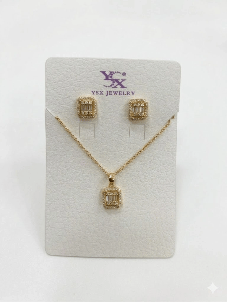 Baget Taşlı Set