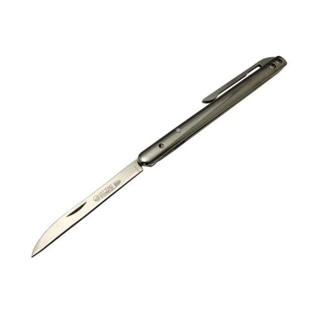 İnce D2 Çelik Çakı 18 Cm , Metal Sap