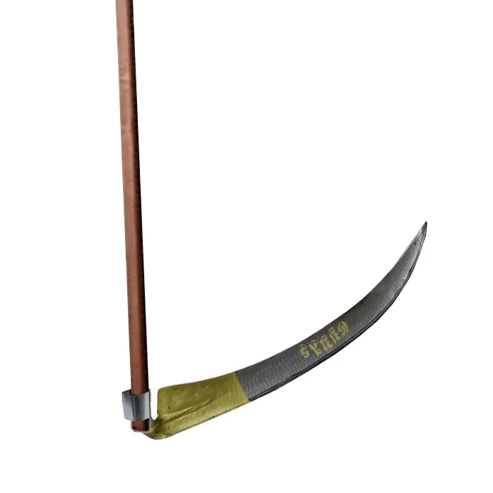 Komple Tırpan - Ahşap Saplı 5 Parça Set 65 Cm