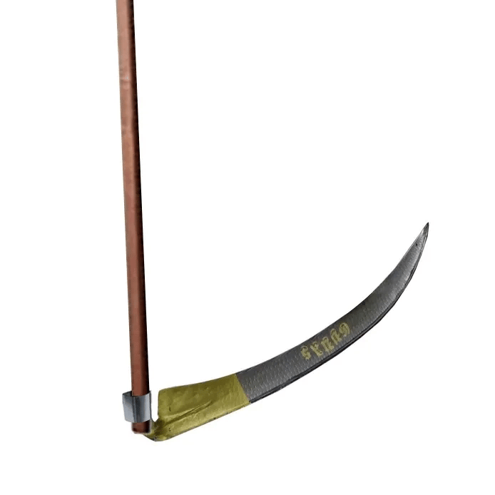 Komple Tırpan - Ahşap Saplı 5 Parça Set 70 Cm