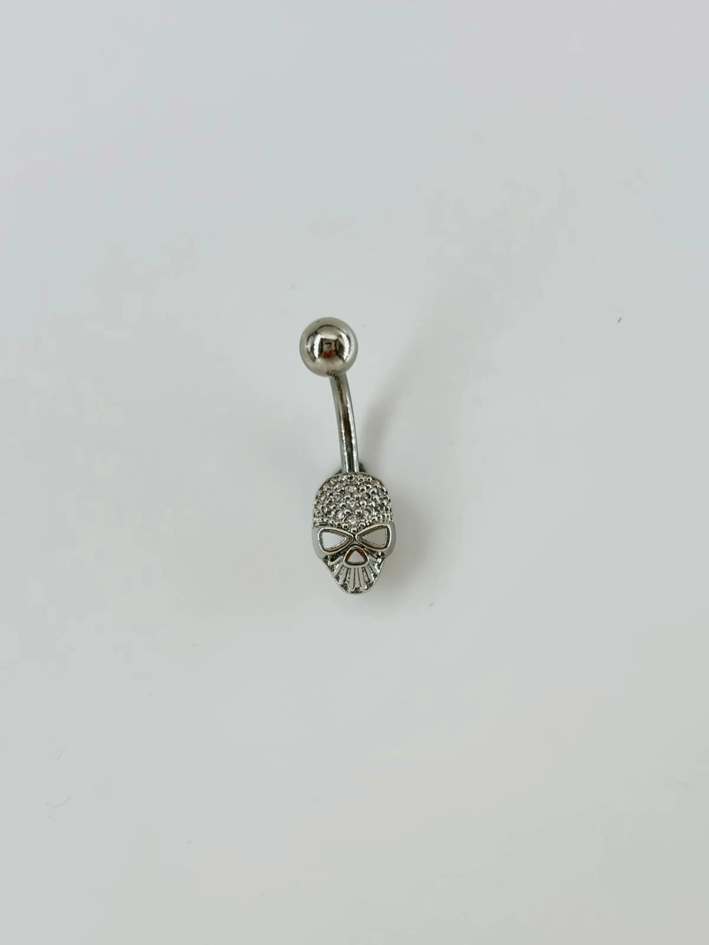 Kuru Kafa Detaylı Göbek Piercing