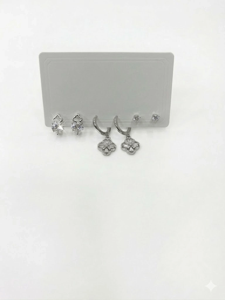 Sallantılı Altılı Küpe
