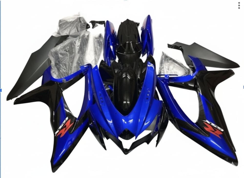 SUZUKI GSX-R 600 2008 - 2010 MAVİ / SİYAH GRENAJ SET