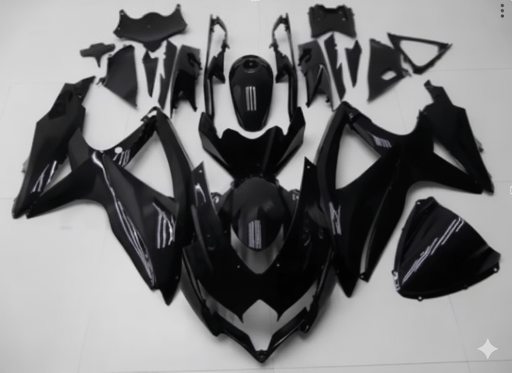 SUZUKI GSX-R 600 2008 - 2010 SİYAH GRENAJ SET