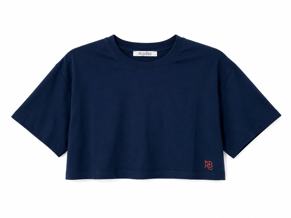 Lacivert Crop 