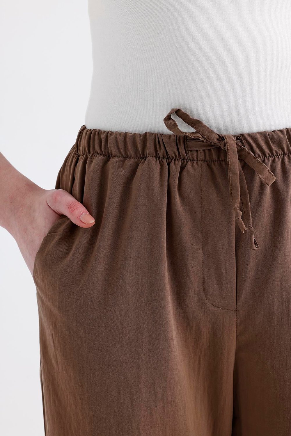 Soft Brown Modal Bol Paça