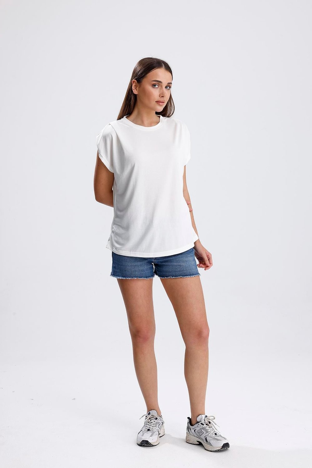 White Pike Modal Tshirt