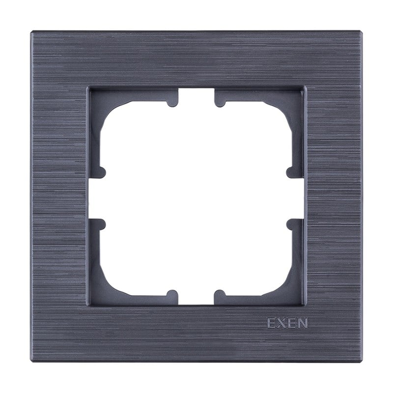 Exen Comfort Tekli Çerçeve - Manyetik Gri - 220-070000-101