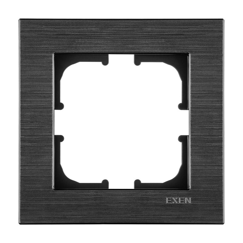 Exen Comfort Tekli Çerçeve - Space Black - 220-090000-101