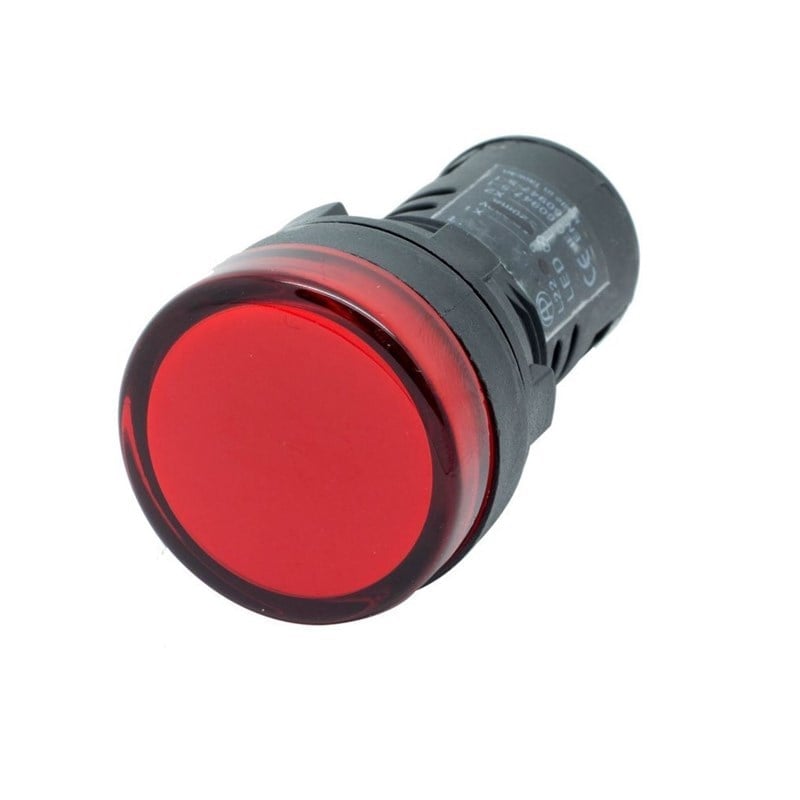 Chint 22 mm Kırmızı Sinyal Lambası 220 V AC - 500502
