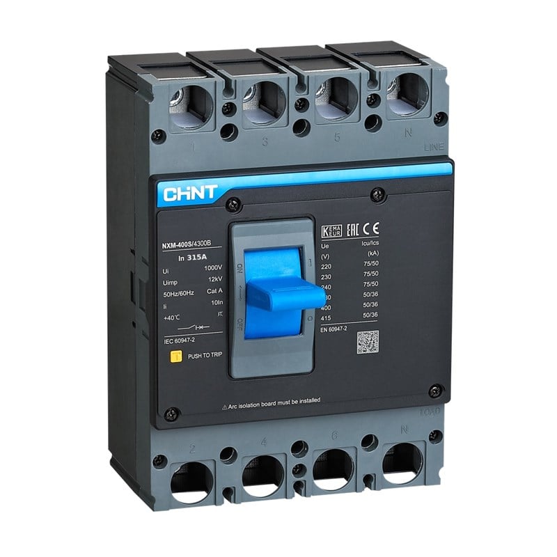Chint 4 X 315 Amper 36 kA Sabit Termik Manyetik Kompakt Şalter - 844364