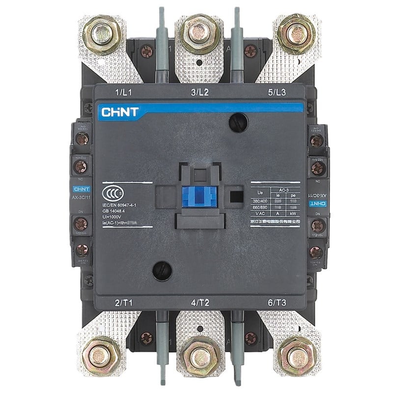 Chint 160 Amper 75 kW (2NA + 2 NK) 3 Kutuplu 220 V AC Kontaktör - 925254