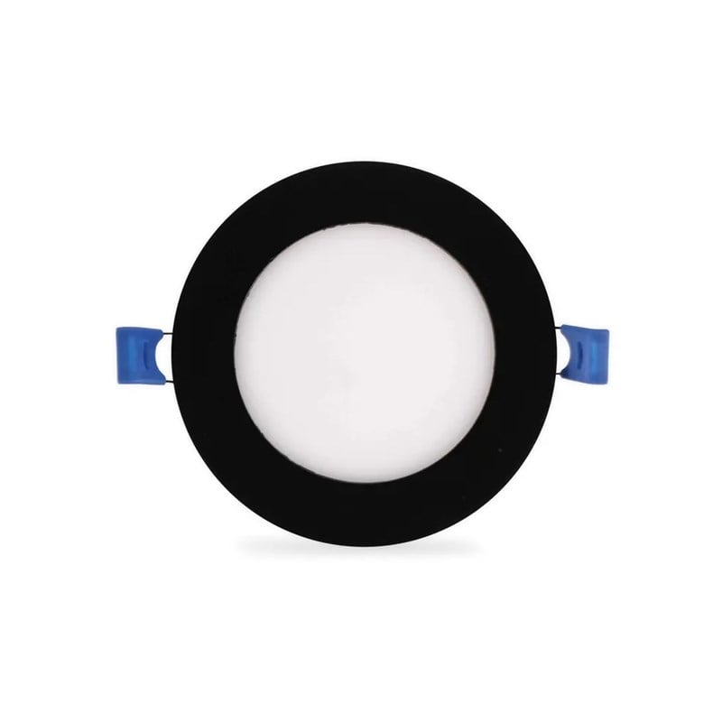 YCL 6 W Led Panel - Beyaz Işık (6500K) - Siyah Kasa - Yuvarlak - Sıva Altı - ALP-1206B