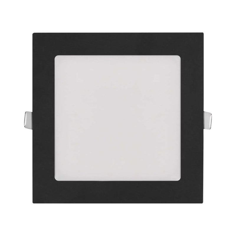 YCL 12 W Led Panel - Sarı Işık (4000K) - Siyah Kasa - Kare - Sıva Altı - ALP-3212S