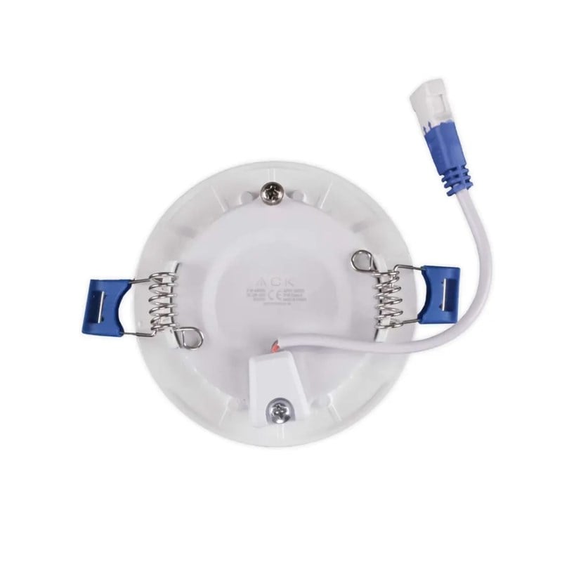 ACK 3 W Led Panel - Beyaz Işık (6500K) - Beyaz Kasa - Yuvarlak - Sıva Altı - AP01-00330