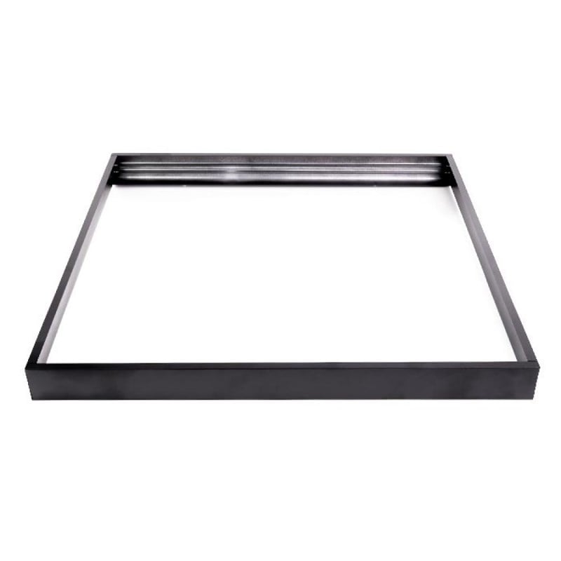 Asa 60 X 60 Led Panel Armatür Kasası - Yekpare - Siyah - ASA-083