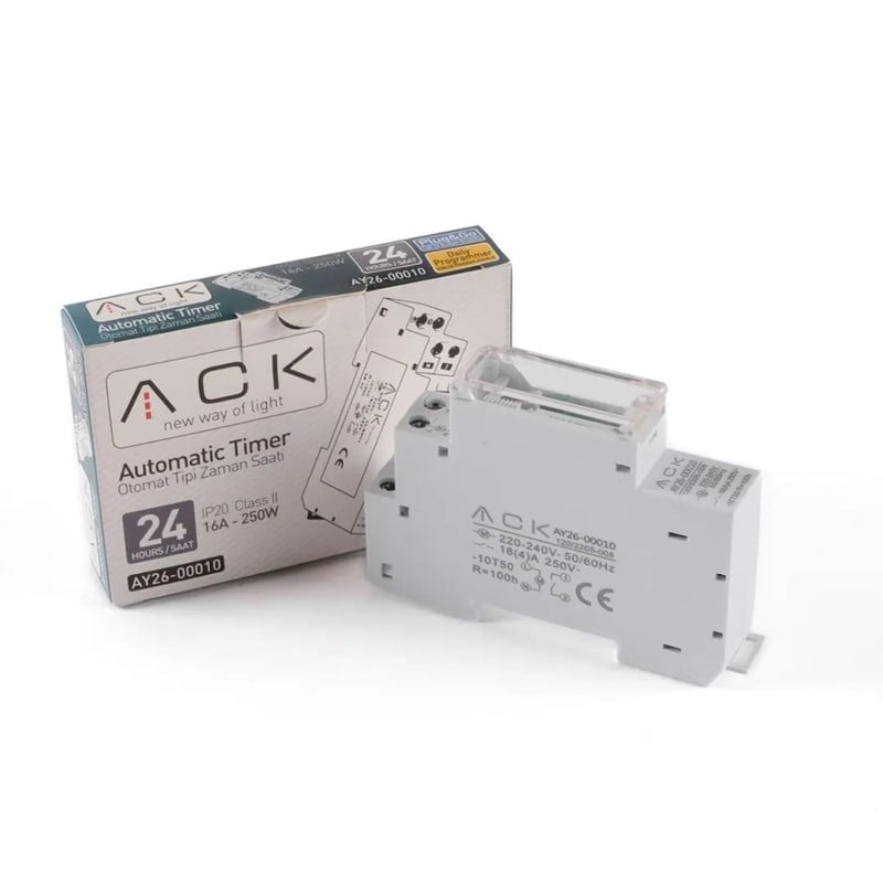 ACK W Otomat Tipi Zaman Saati - 250 W - 16 A - AY26-00010