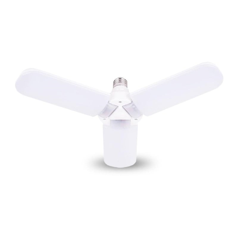 CATA 42 W 3 Kollu Katlanır Yonca Led Ampul - Beyaz Işık (6500K) - E27 - CT-1152B