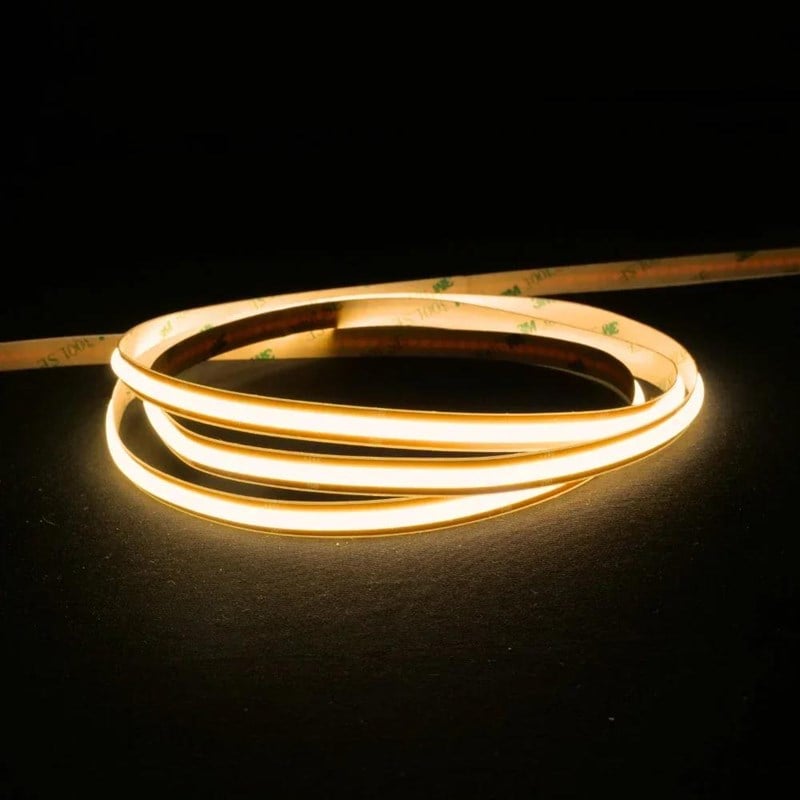 CATA COB 216 Ledli Şerit Led - Gün Işığı (3000K) - 12 V - İç Mekan - CT-4541G