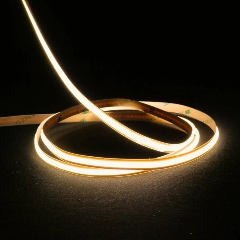 CATA COB 216 Ledli Şerit Led - Gün Işığı (3000K) - 12 V - İç Mekan - CT-4541G