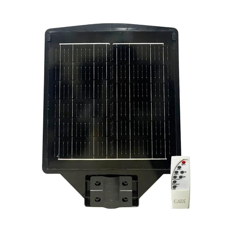 CATA 600 W Sensörlü Solar Sokak Lambası - Beyaz Işık (6500K) - CT-4643