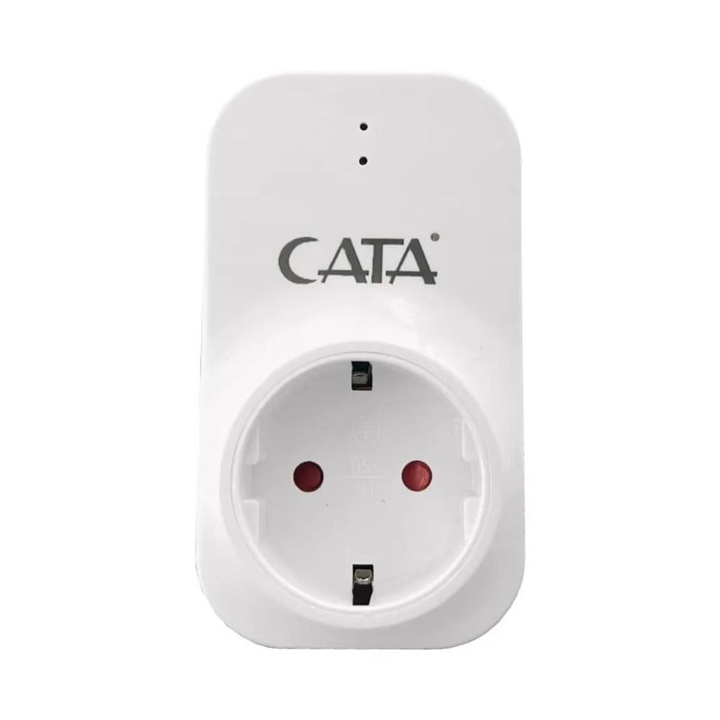 CATA 4000 W Akım Korumalı Topraklı Priz - 918 Joule - Beyaz - CT-9186