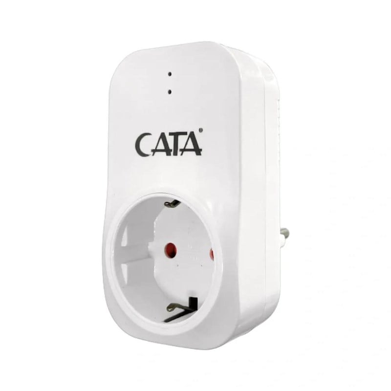 CATA 4000 W Akım Korumalı Topraklı Priz - 918 Joule - Beyaz - CT-9186