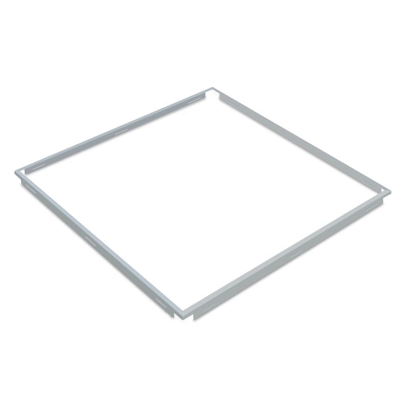 YCL 30 X 30 Clip-In Led Panel Armatür Kasası - Yekpare - Beyaz - YPA-105