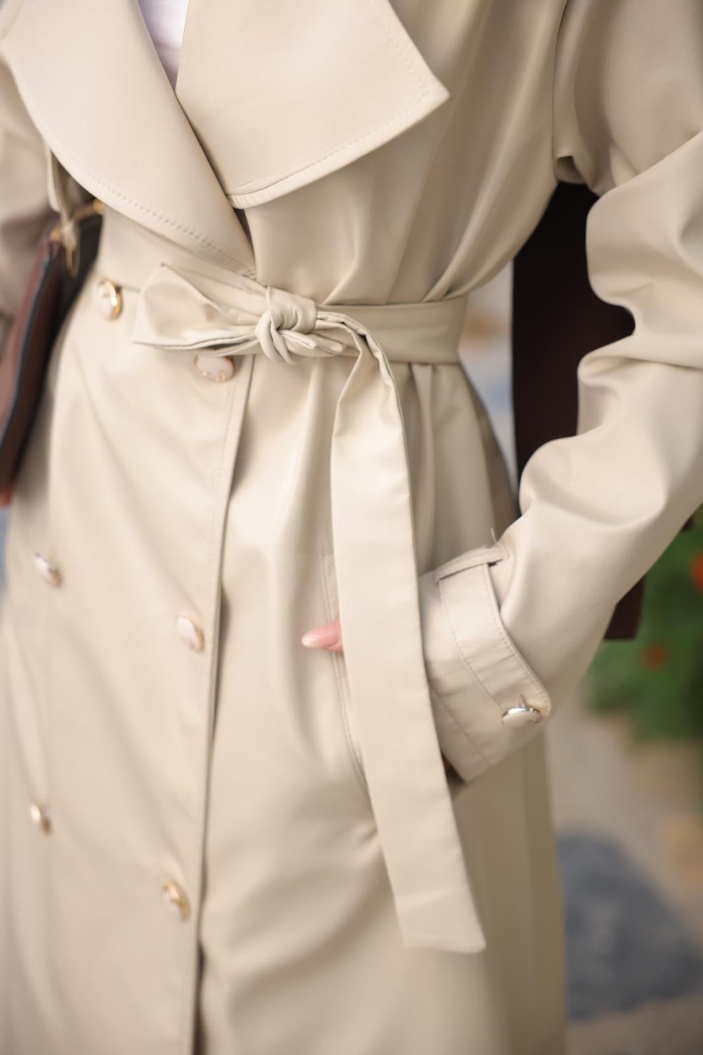 Gold Trench  Bej