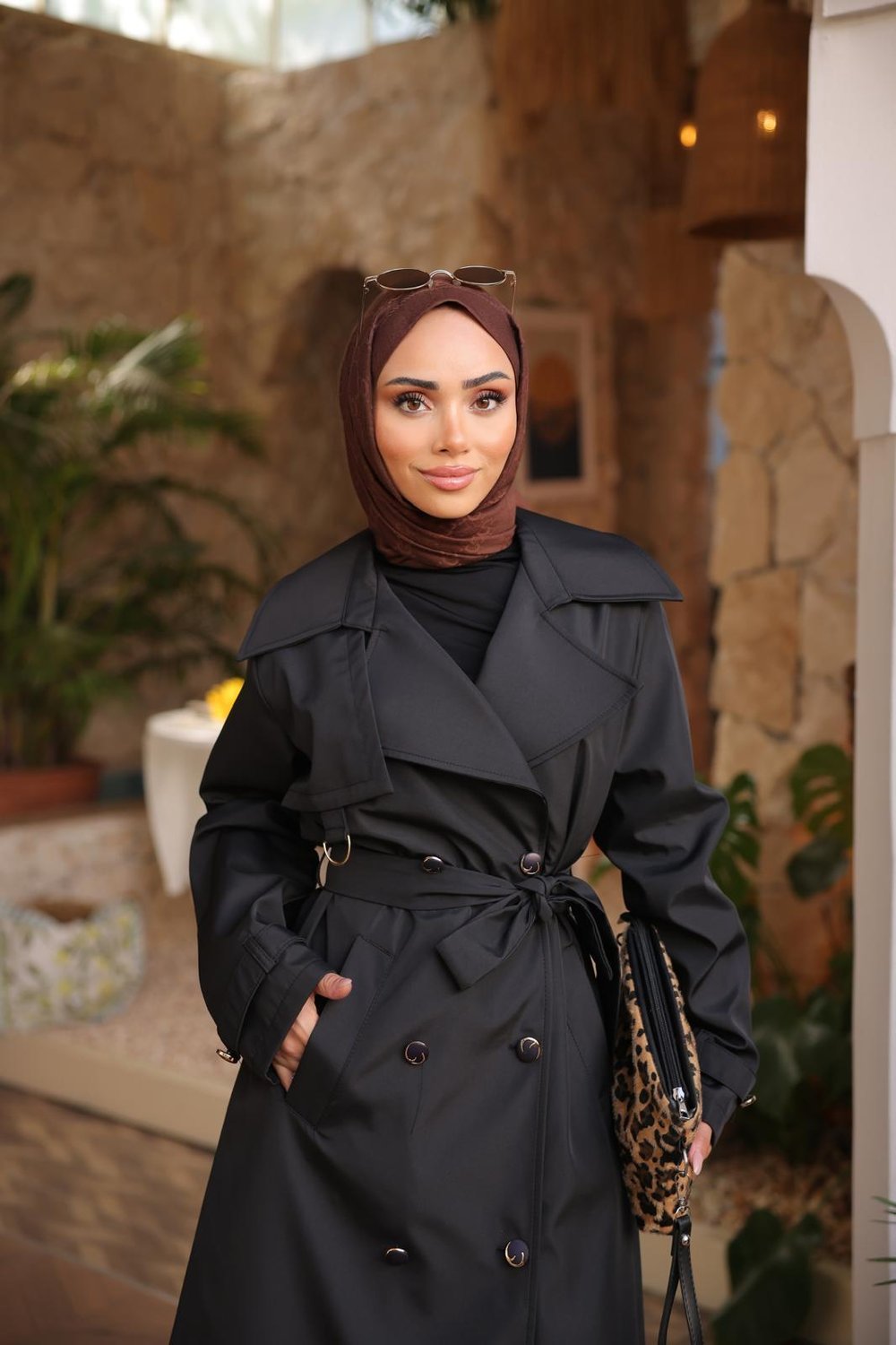 Gold Trench  Siyah