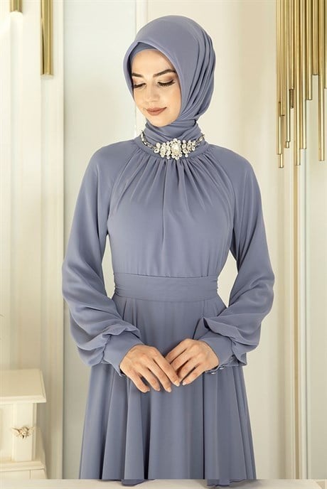 Pınar Şems Asil Abiye İndigo