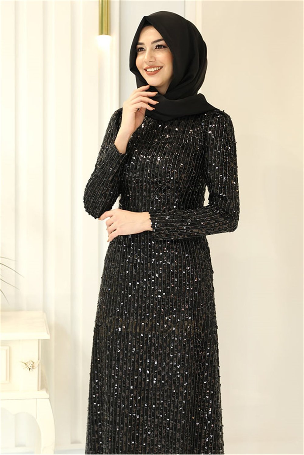 Pınar Şems Havin Abiye Siyah