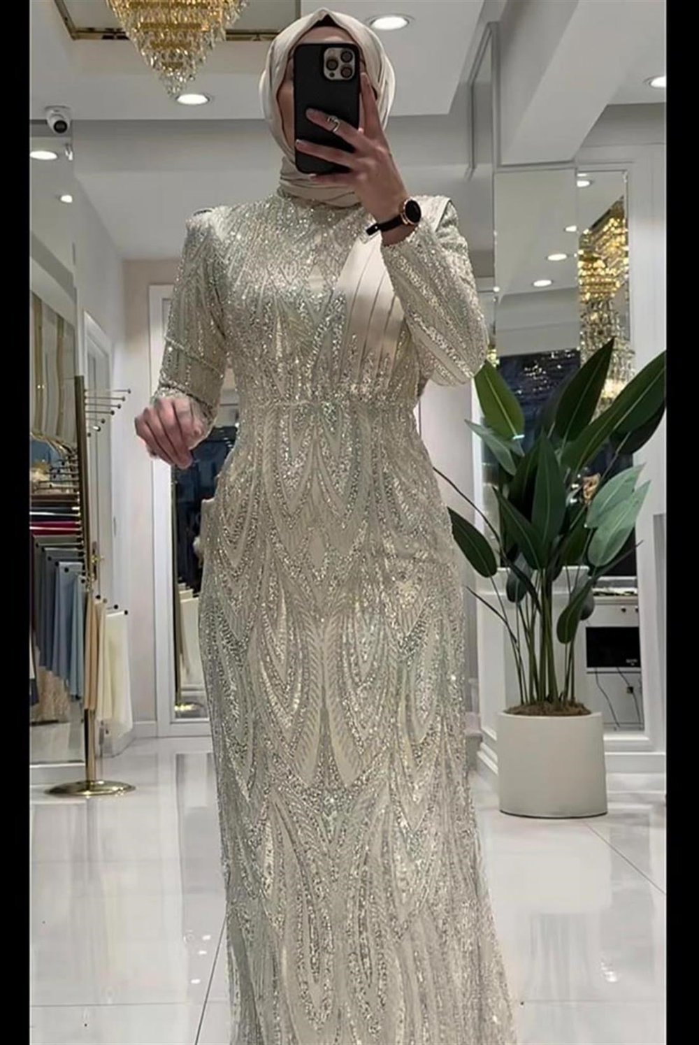 Pınar Şems Maral Abiye Gold