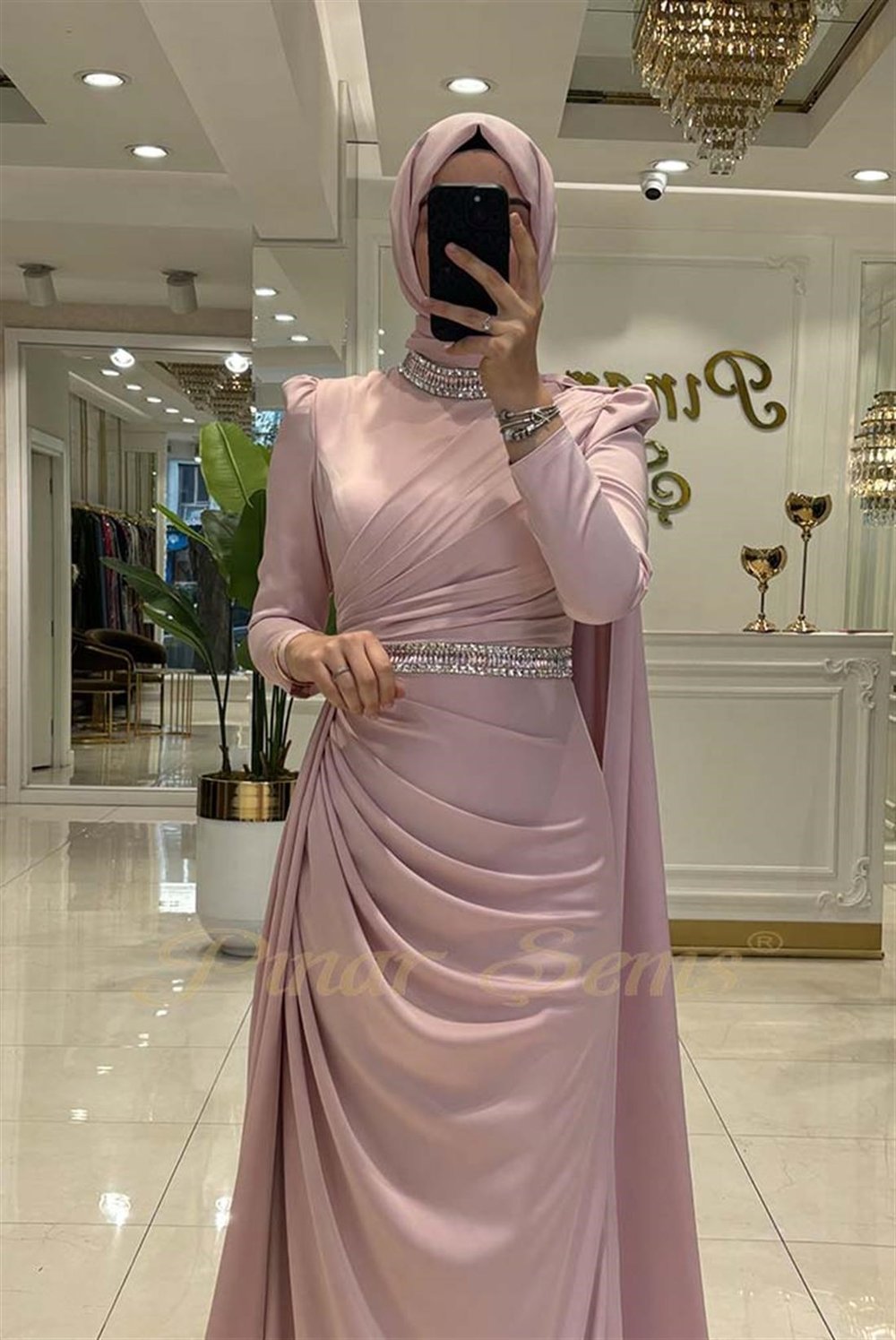Pınar Şems Nisva Abiye Pudra