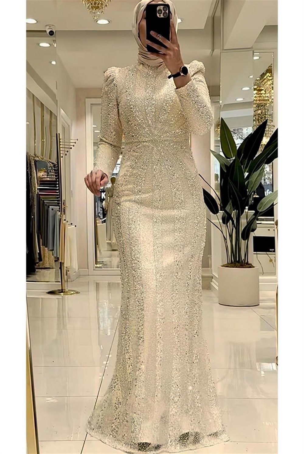 Pınar Şems Rahşan Abiye Gold