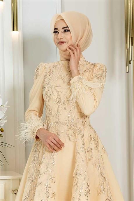 Pınar Şems Büşra Abiye Gold