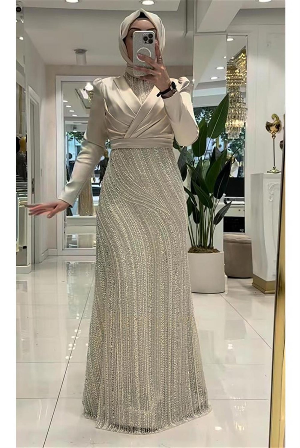 Pınar Şems Erçil Abiye Gold