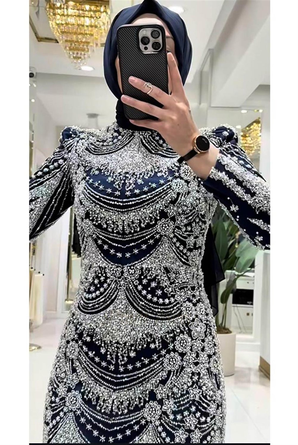 Pınar Şems Nükhet Abiye Lacivert