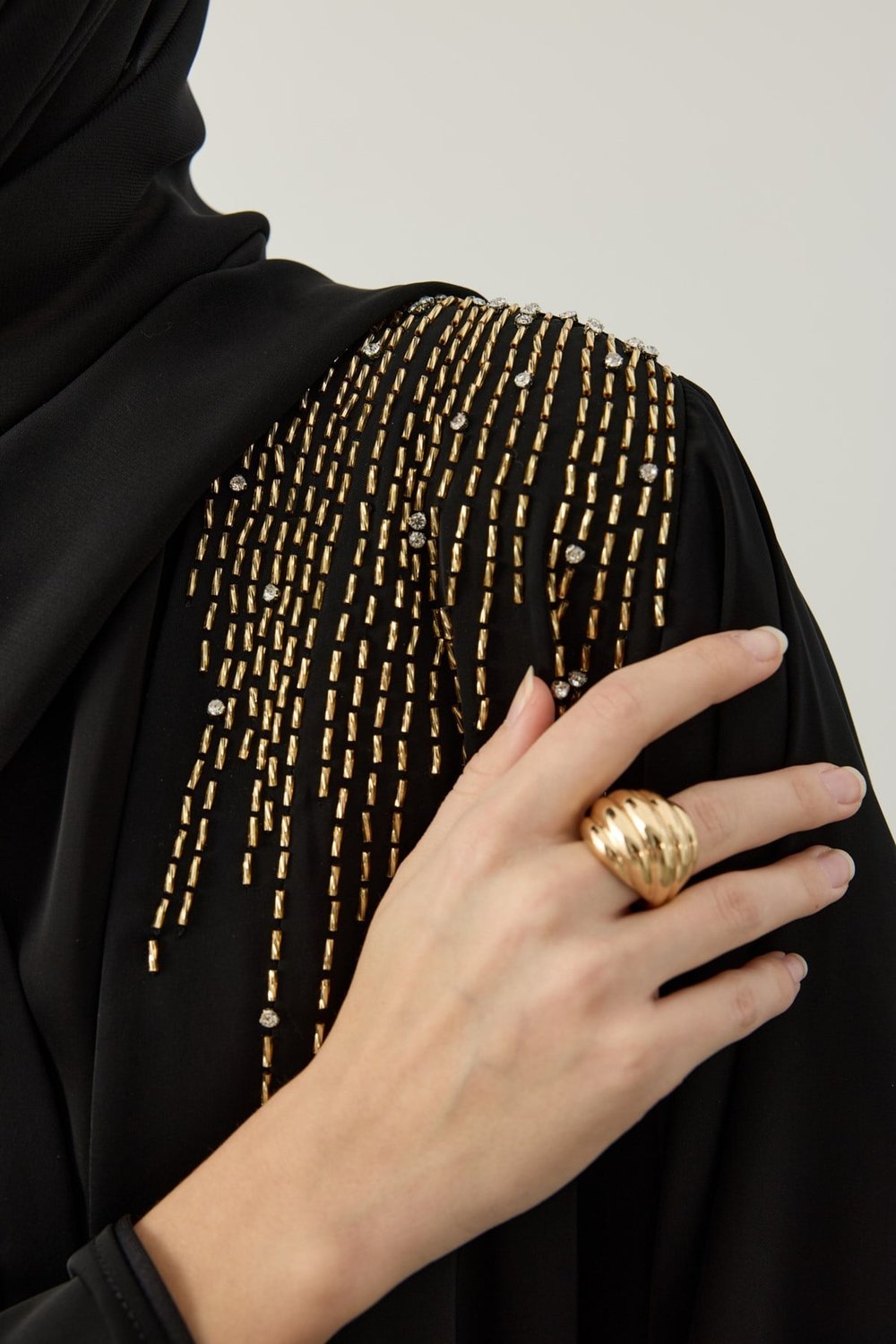 Altın  Damla Abaya