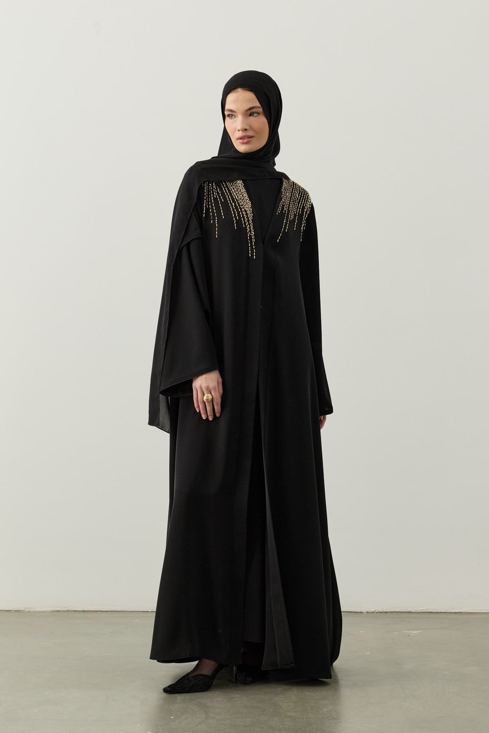 Altın  Damla Abaya