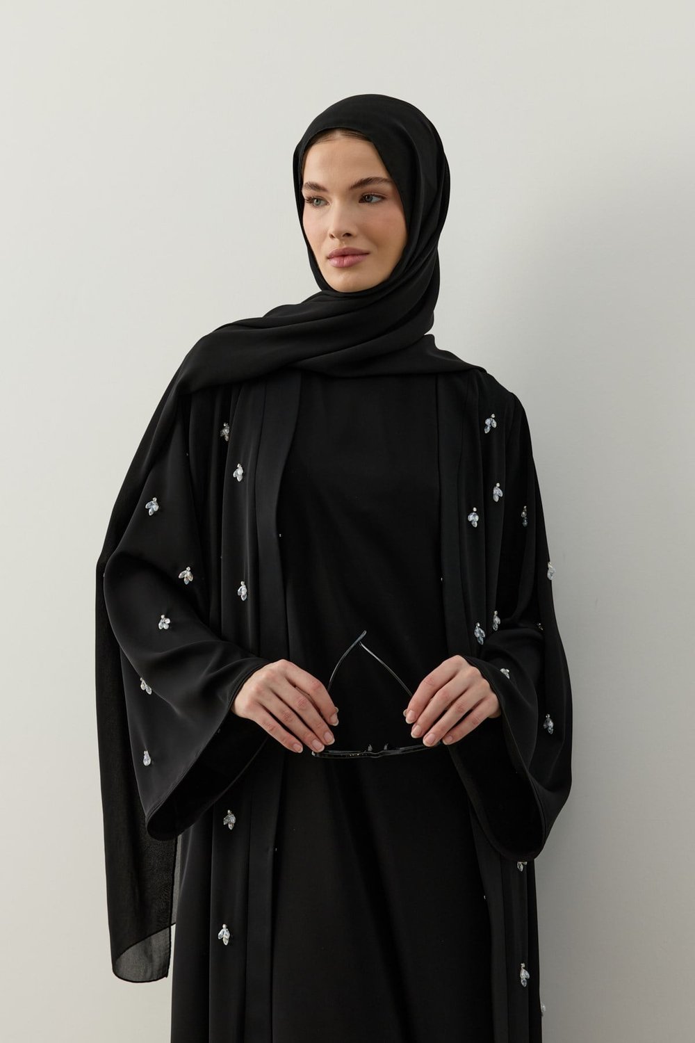 Beyaz Lal Abaya