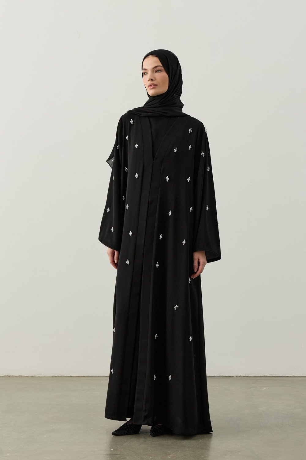 Beyaz Lal Abaya