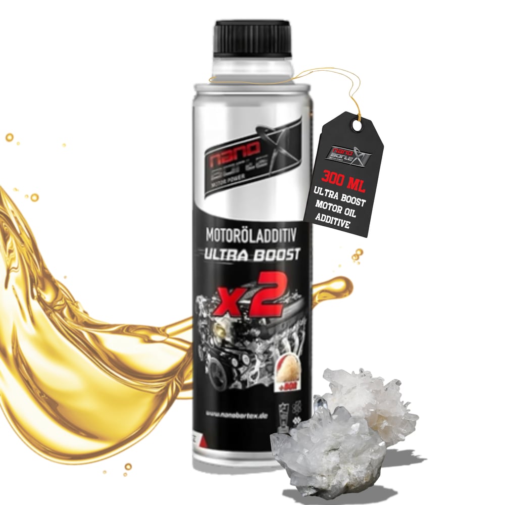 NanoBorTeX Ceramic Ultra Boost x2 Seramik & Çift Bor Motor Yağ Katkısı 300 ML