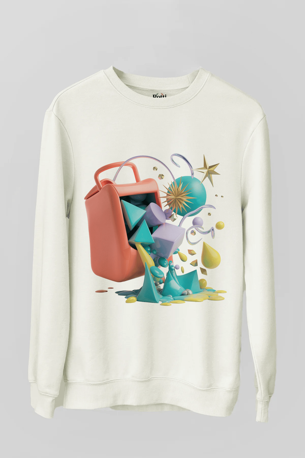 Sweatshirt - Çanta Dolusu Soyutlama
